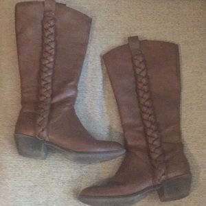 Kenneth Cole leather boots, size 7